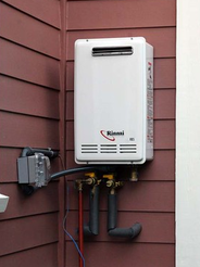 intalled tankless hot water heater boise id